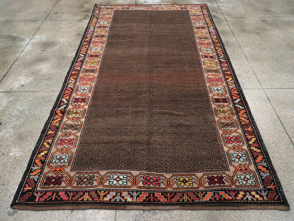 Vintage Turkish Anatolian Gallery Carpet, No.30922 - Staging