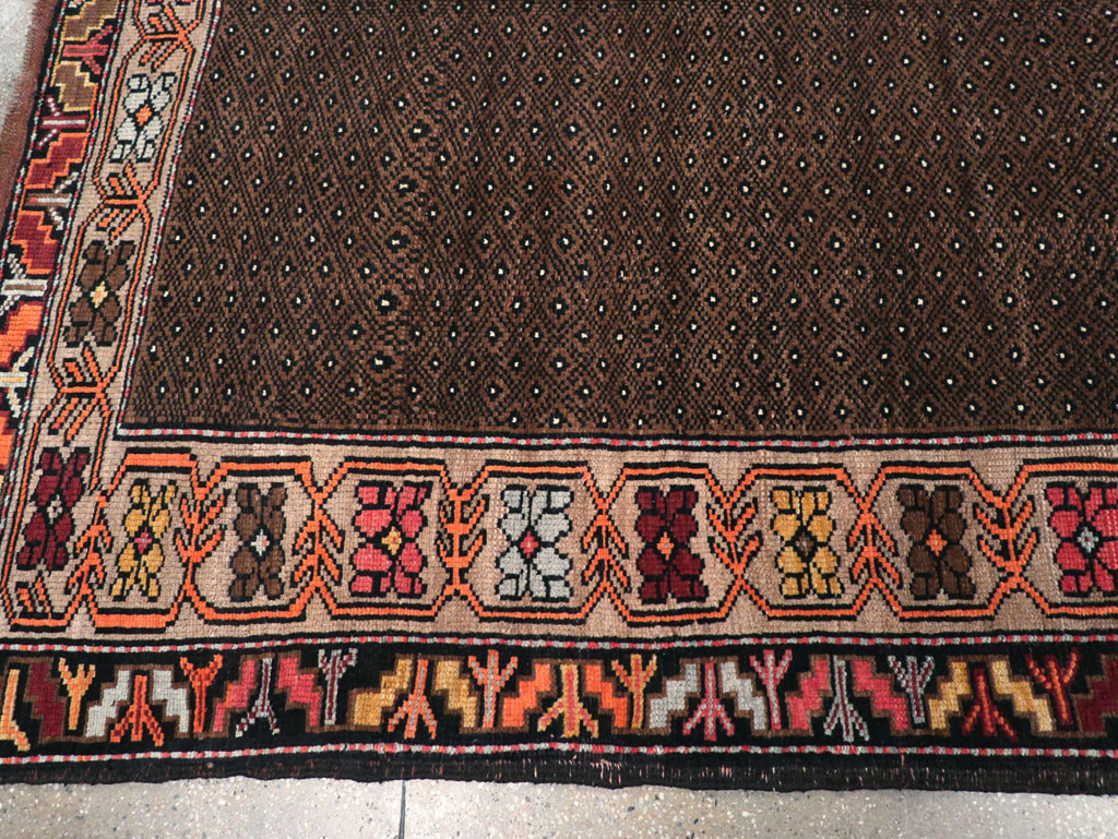 Vintage Turkish Anatolian Gallery Carpet, No.30922 - Staging