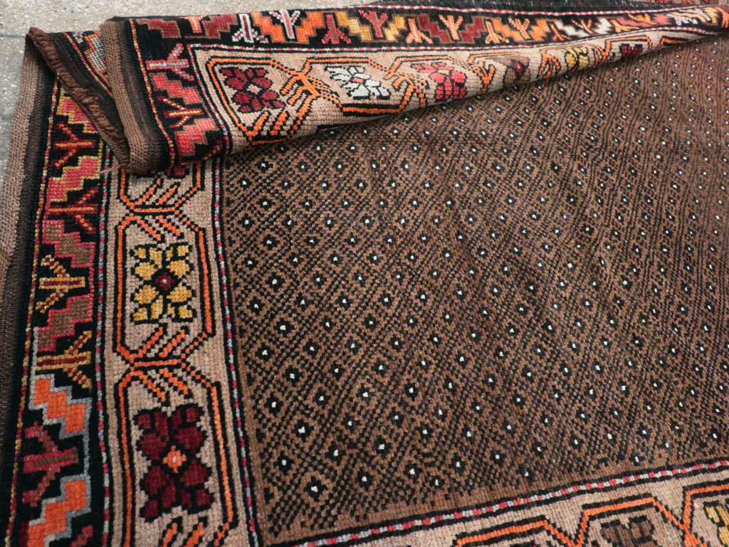Vintage Turkish Anatolian Gallery Carpet, No.30922 - Staging