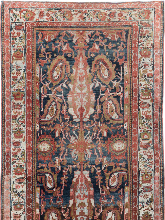Vintage Persian Malayer Runner, No.30923 - Staging