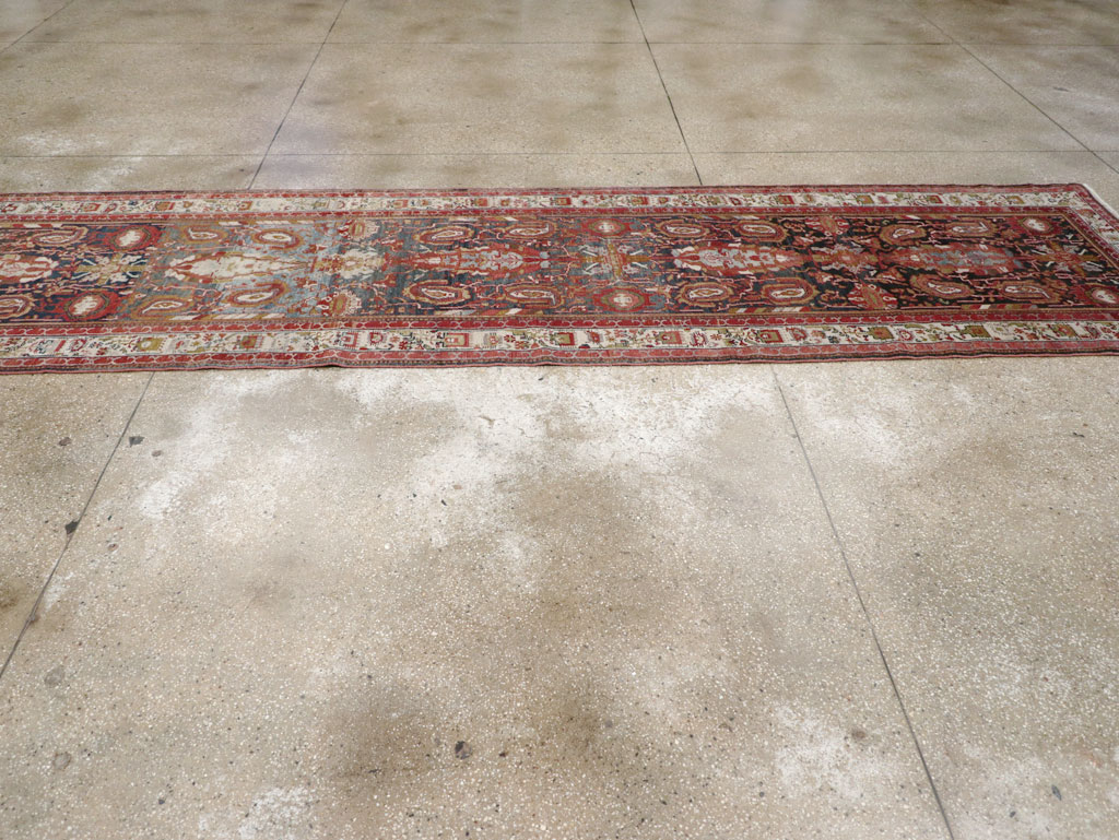 Vintage Persian Malayer Runner, No.30923 - Staging