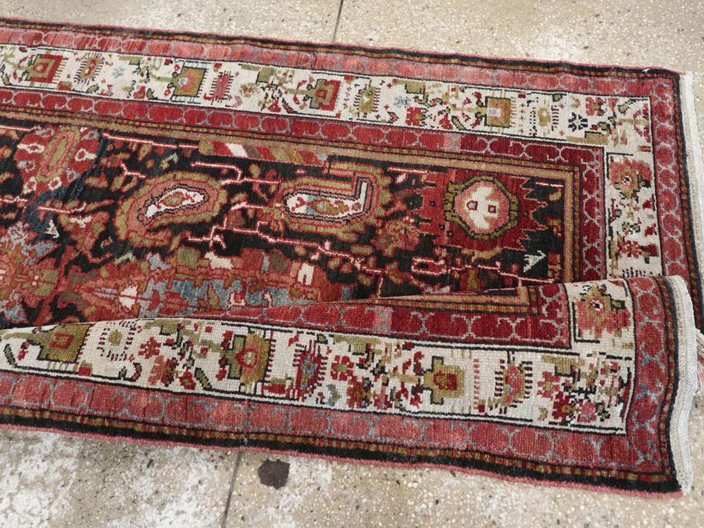 Vintage Persian Malayer Runner, No.30923 - Staging