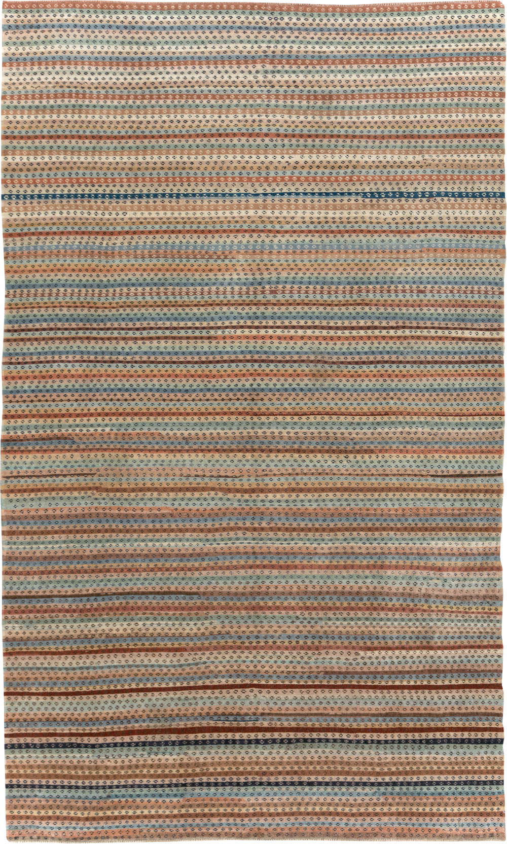 Vintage Turkish Anatolian Accent Rug, No.30941 - Staging