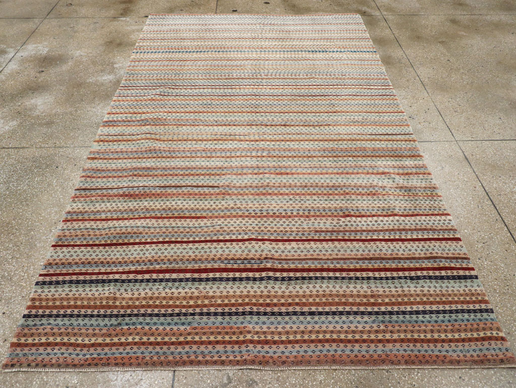 Vintage Turkish Anatolian Accent Rug, No.30941 - Staging