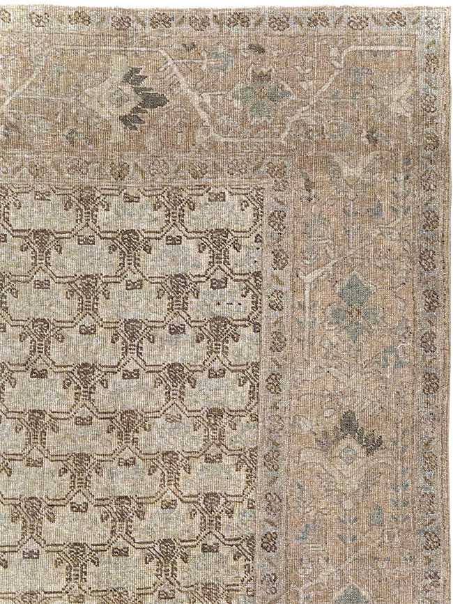 Vintage Persian Gallery Tabriz Carpet, No.30944 - Staging
