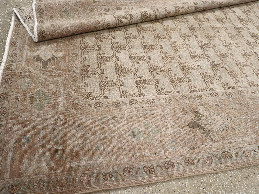 Vintage Persian Gallery Tabriz Carpet, No.30944 - Staging