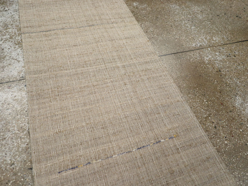 Vintage Turkish Flatweave Kilim Long Runner, No.30964 - Staging