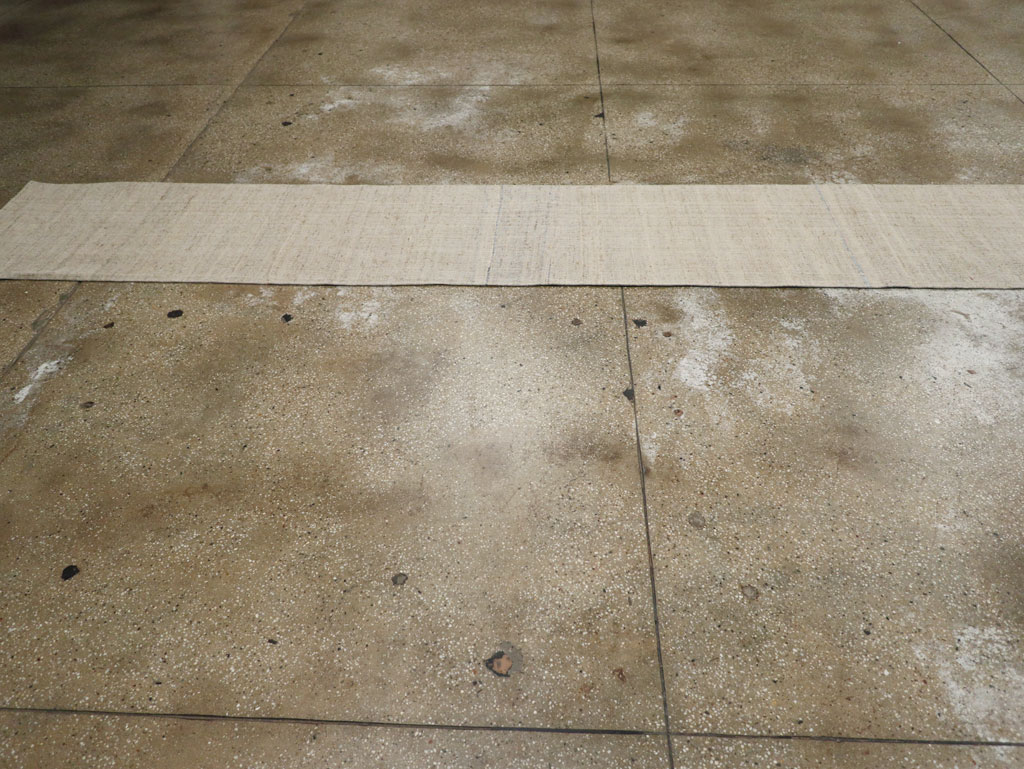 Vintage Turkish Flatweave Kilim Long Runner, No.30964 - Staging