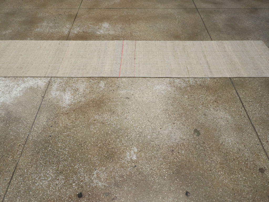 Vintage Turkish Flatweave Kilim Long Runner, No.30965 - Staging