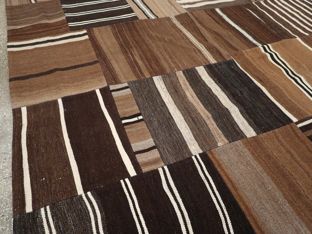 Modern Patchwork Kilim, No.30970 - Staging