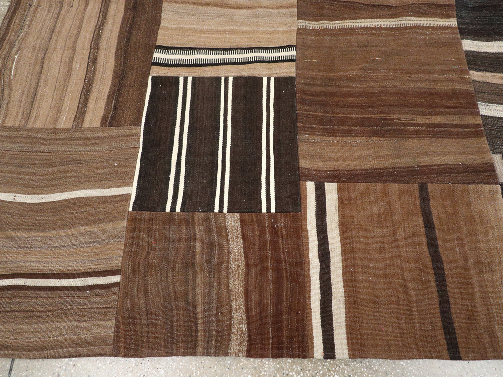 Modern Patchwork Kilim, No.30970 - Staging