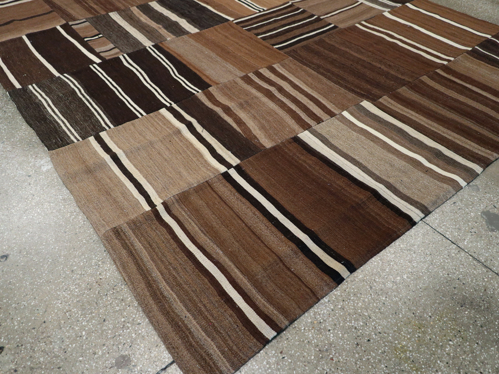 Modern Patchwork Kilim, No.30970 - Staging