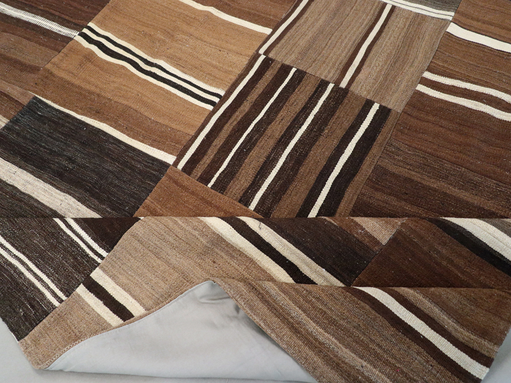 Modern Patchwork Kilim, No.30970 - Staging