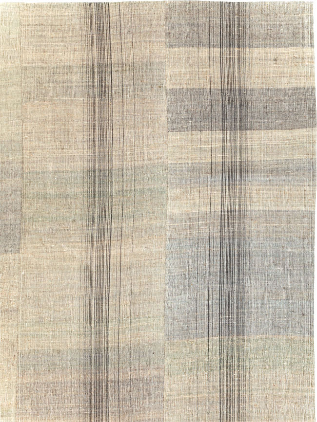 Vintage Turkish Flatweave Kilim, No.30977 - Staging
