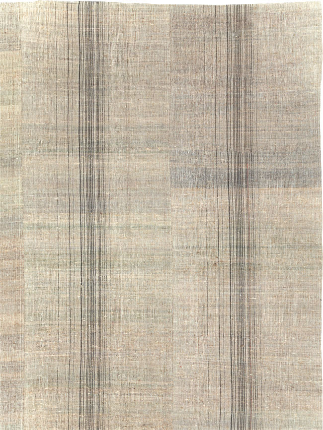 Vintage Turkish Flatweave Kilim, No.30977 - Staging