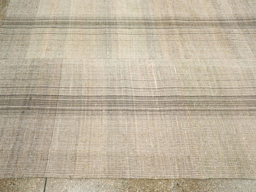 Vintage Turkish Flatweave Kilim, No.30977 - Staging