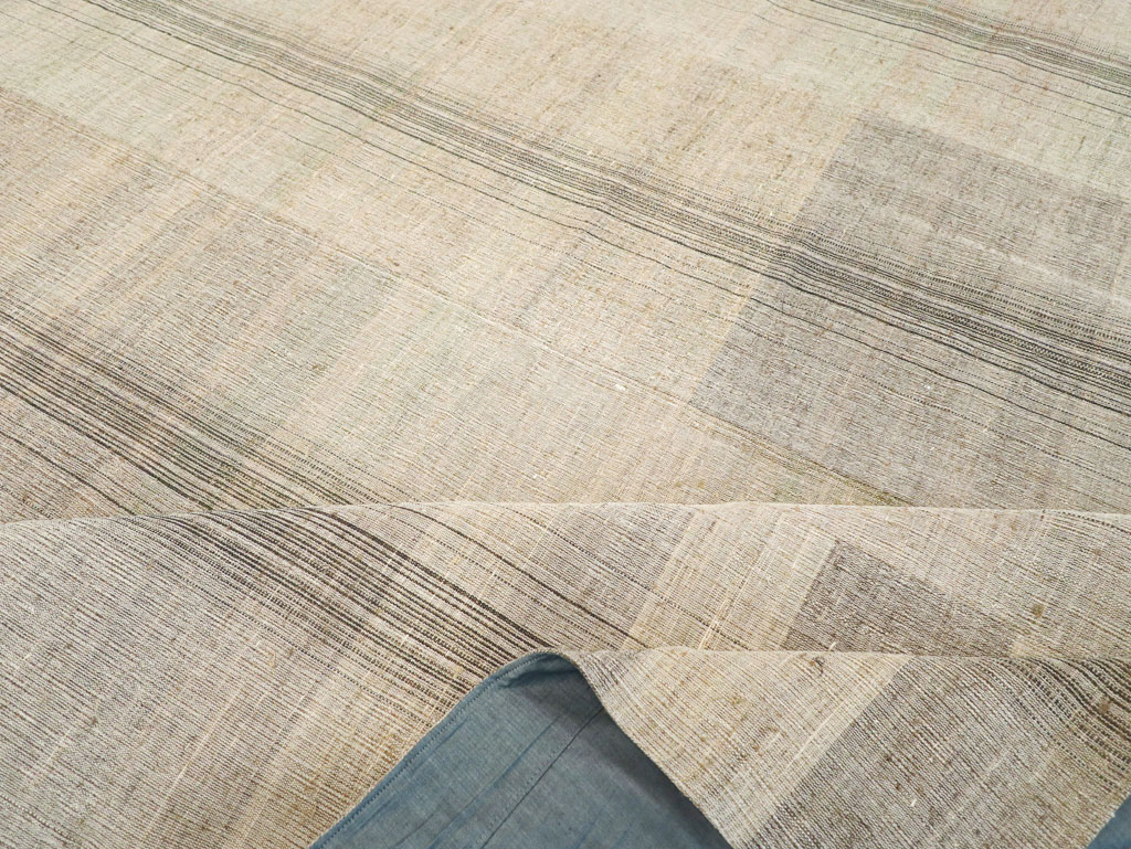 Vintage Turkish Flatweave Kilim, No.30977 - Staging