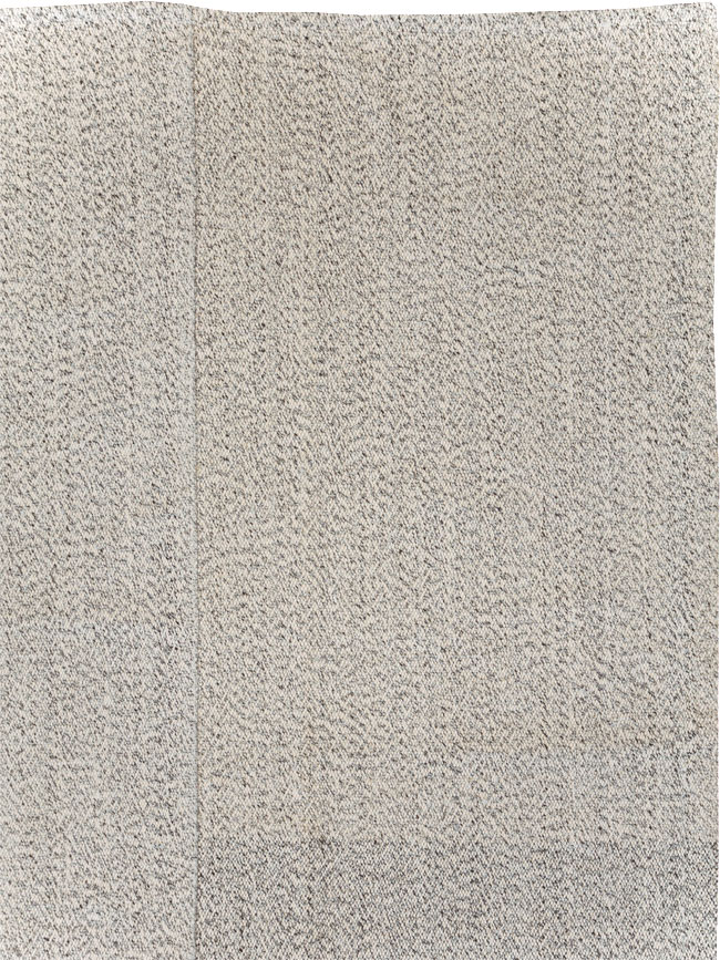 Vintage Turkish Flatweave Kilim Room Size Carpet, No.30984 - Staging