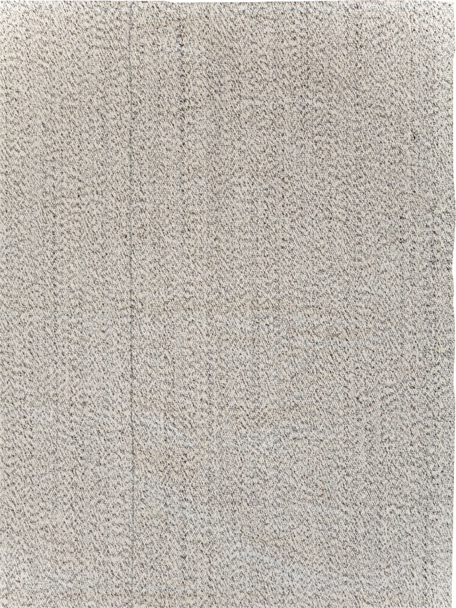 Vintage Turkish Flatweave Kilim Room Size Carpet, No.30984 - Staging