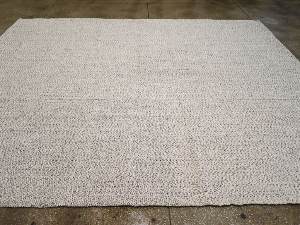 Vintage Turkish Flatweave Kilim Room Size Carpet, No.30984 - Staging