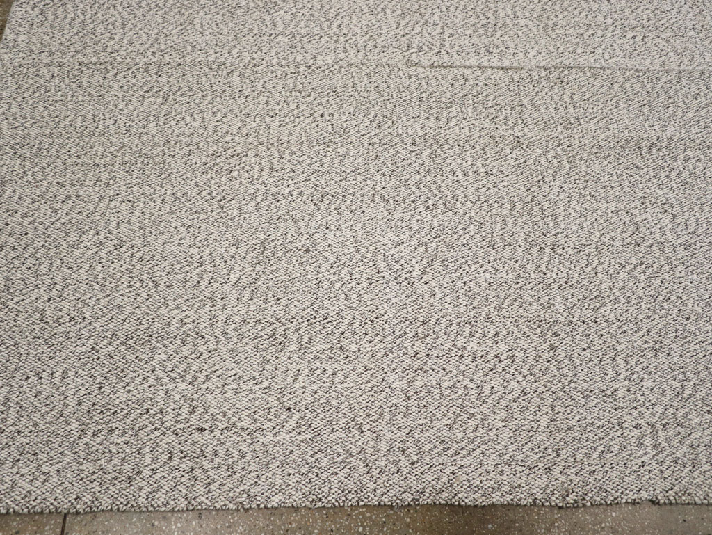 Vintage Turkish Flatweave Kilim Room Size Carpet, No.30984 - Staging