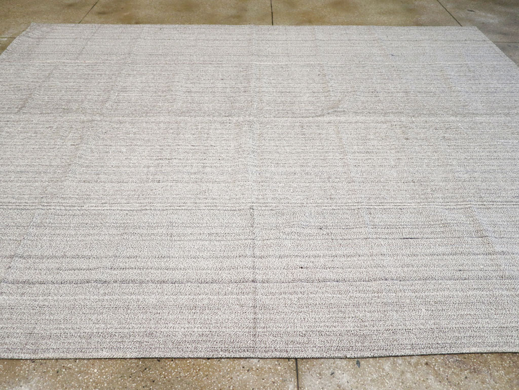 Modern Turkish Flatweave, No.30986 - Staging