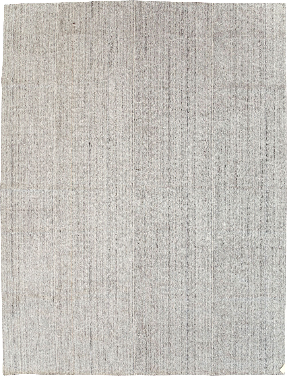 Vintage Turkish Flatweave Kilim Room Size Carpet, No.30987 - Staging