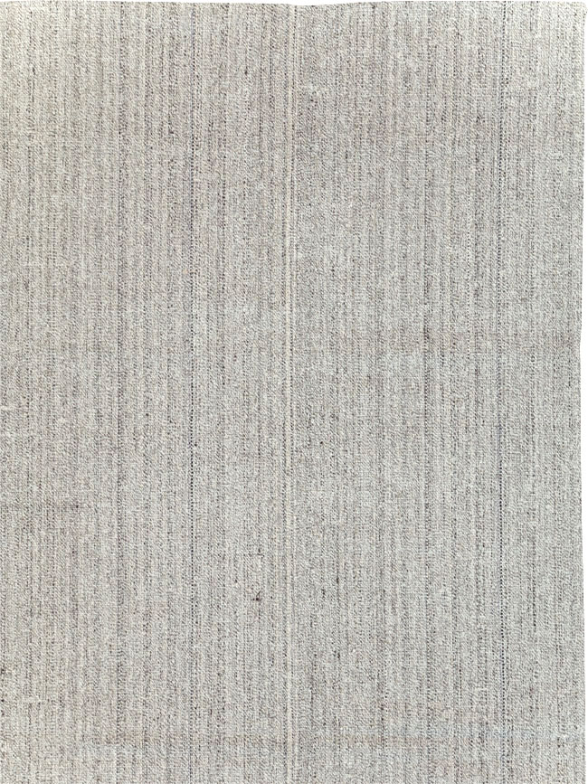 Vintage Turkish Flatweave Kilim Room Size Carpet, No.30987 - Staging