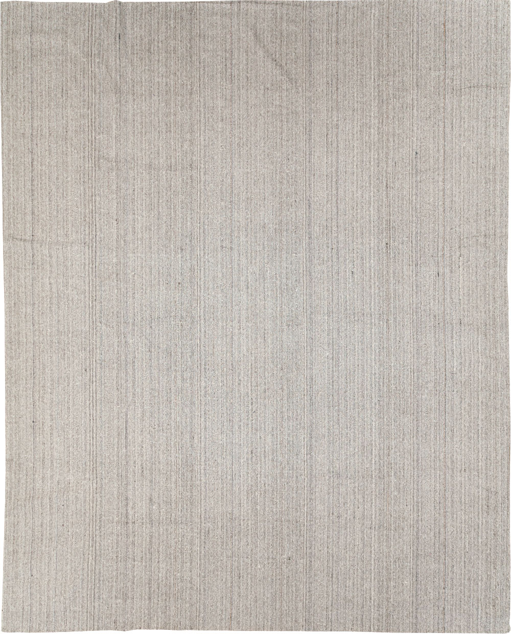 Vintage Turkish Flatweave Kilim Large Room Size Carpet, No.30988 - Staging