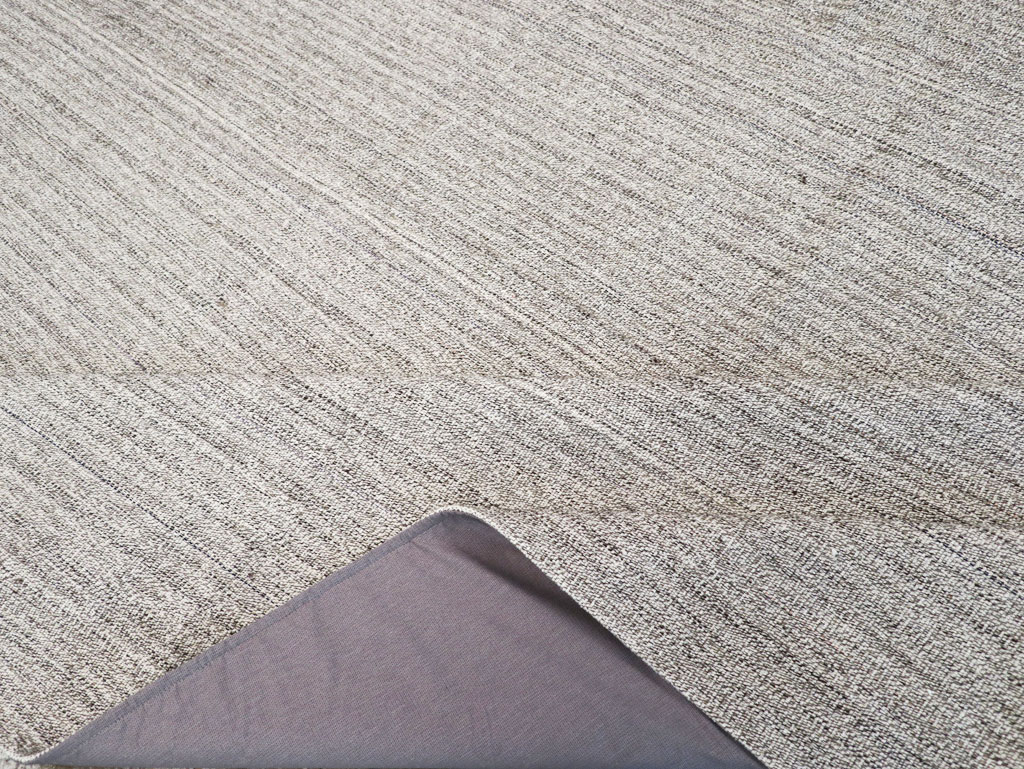 Vintage Turkish Flatweave Kilim Room Size Carpet, No.30989 - Staging