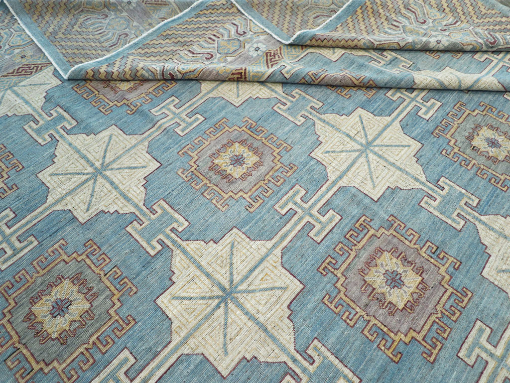 Contemporary East Turkestan Khotan Oversize Carpet, No.30995 - Staging