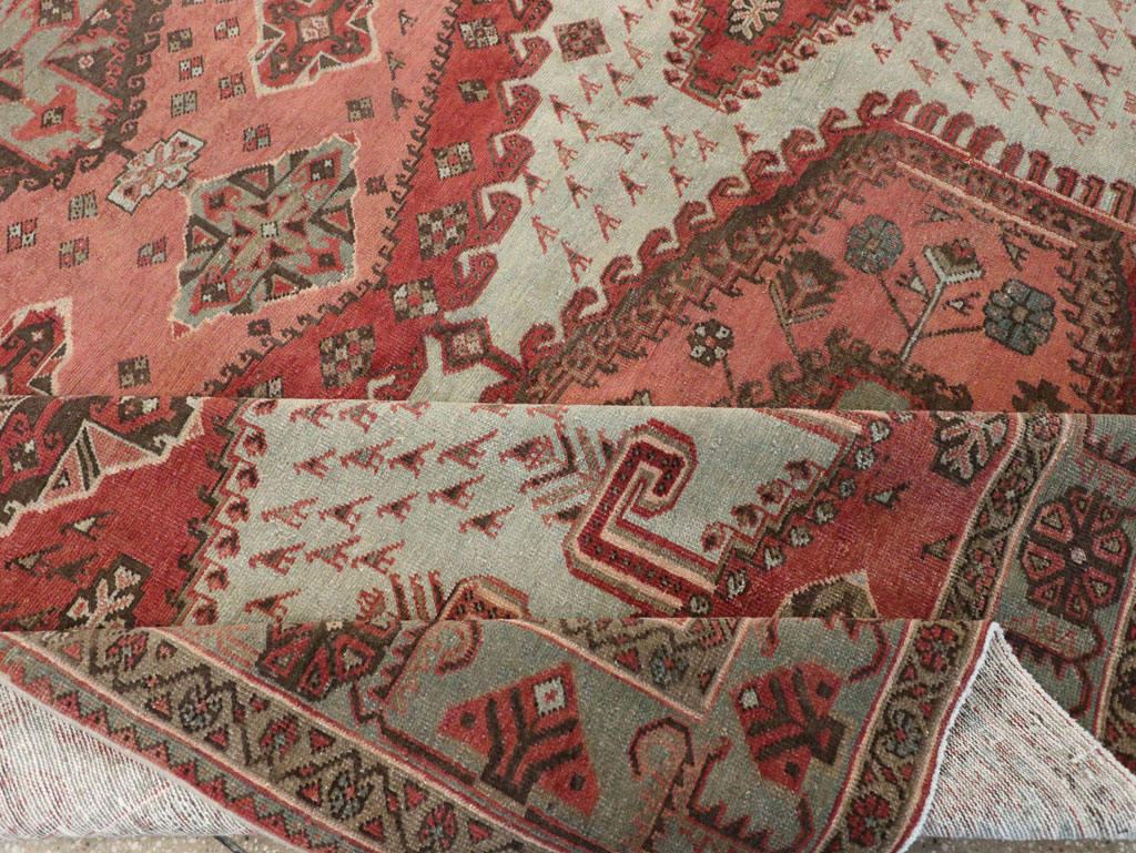 Vintage Persian Veece Room Size Carpet, No.31004 - Staging