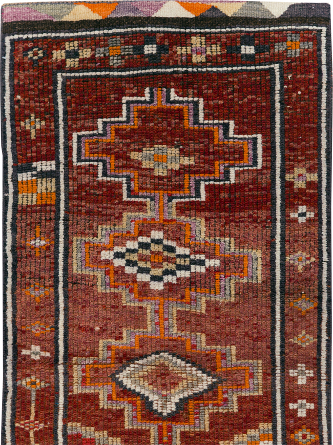 Vintage Turkish Anatolian Runner, No.31008 - Staging