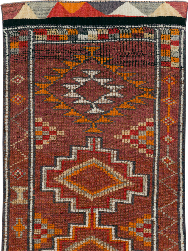Vintage Turkish Anatolian Runner, No.31008 - Staging
