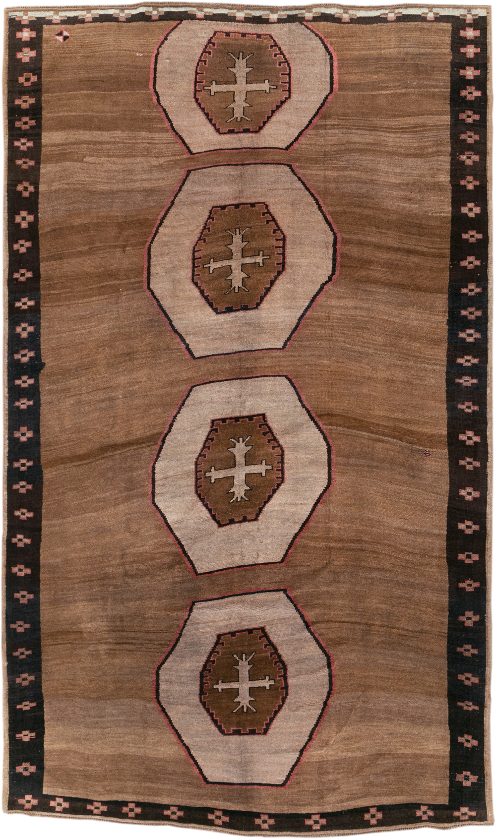 Vintage Turkish Anatolian Tribal Carpet, No.31021 - Staging