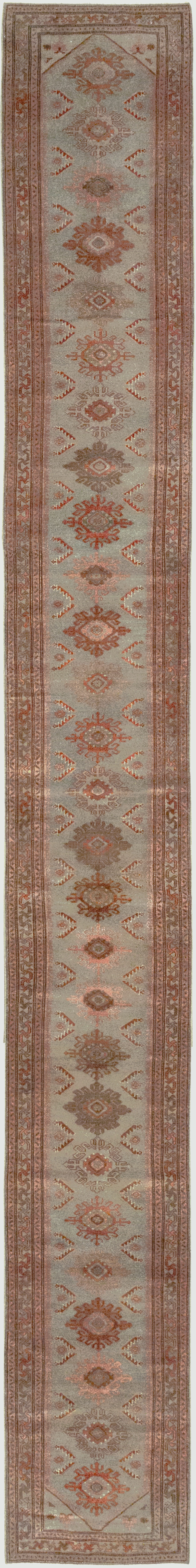 Vintage Persian Malayer Runner, No.31024 - Staging