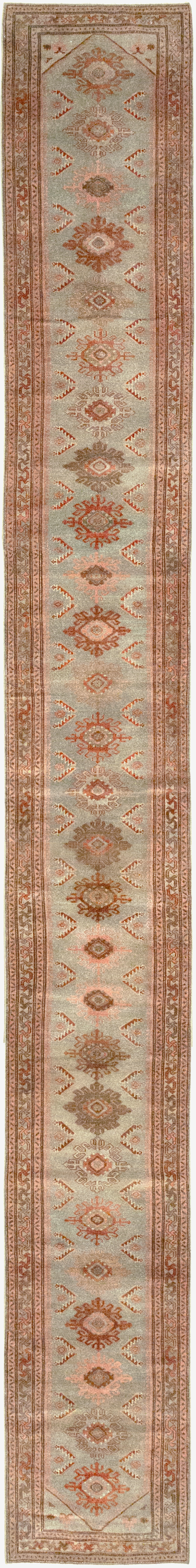 Vintage Persian Malayer Runner, No.31024 - Staging
