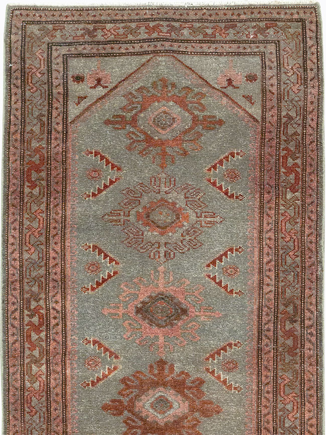 Vintage Persian Malayer Runner, No.31024 - Staging