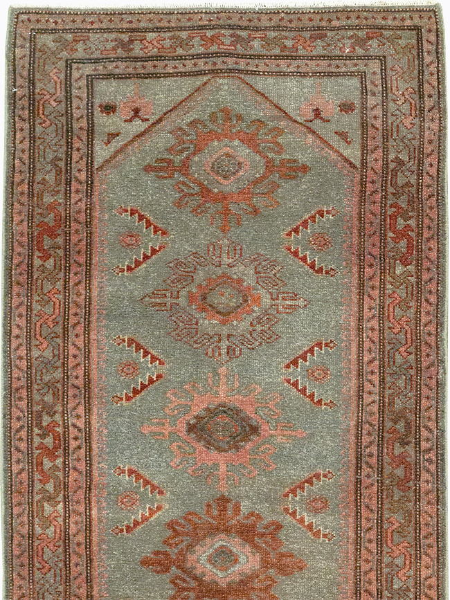 Vintage Persian Malayer Runner, No.31024 - Staging