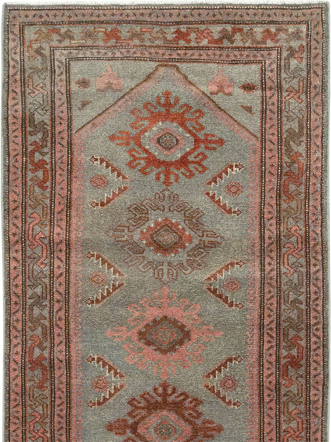 Vintage Persian Malayer Runner, No.31024 - Staging