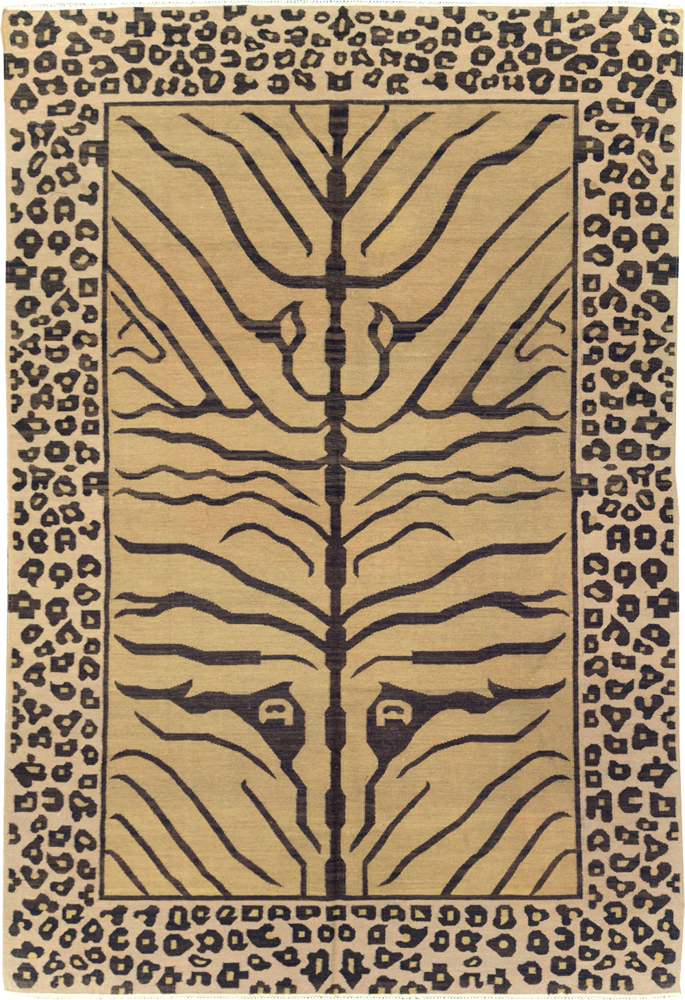 Modern Turkish Flatweave, No.31031 - Staging