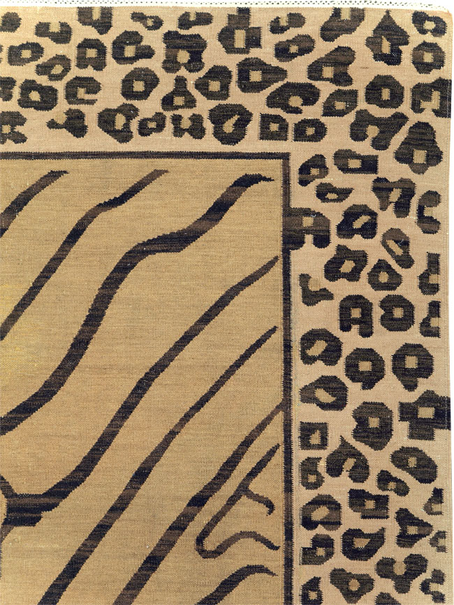 Modern Turkish Flatweave, No.31031 - Staging