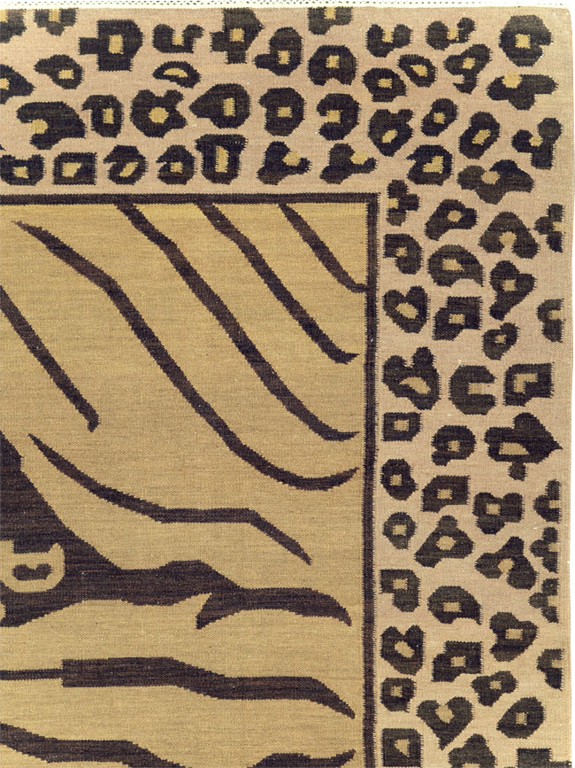 Modern Turkish Flatweave, No.31031 - Staging