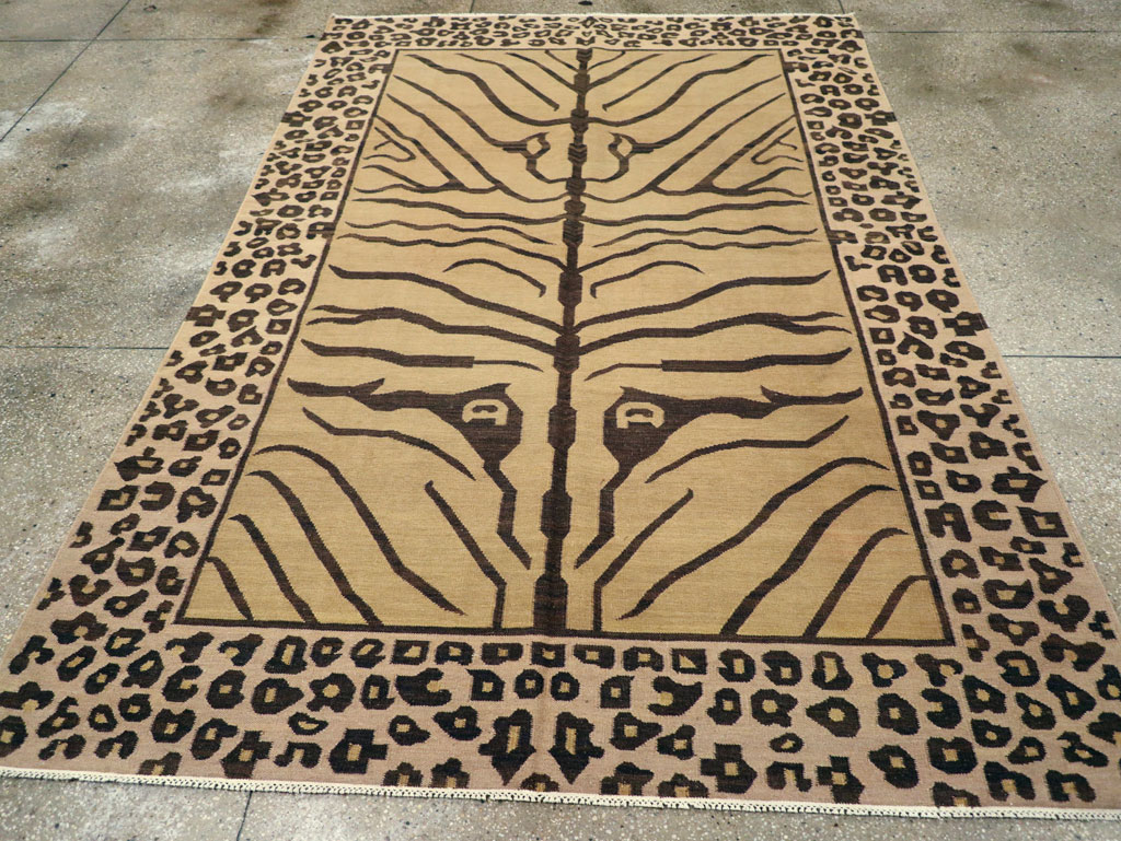 Modern Turkish Flatweave, No.31031 - Staging