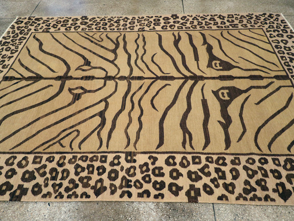 Modern Turkish Flatweave, No.31031 - Staging