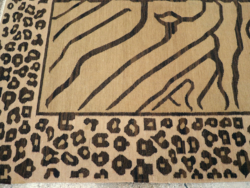 Modern Turkish Flatweave, No.31031 - Staging