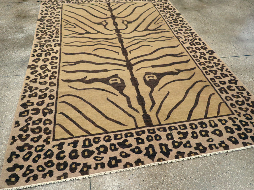 Modern Turkish Flatweave, No.31031 - Staging