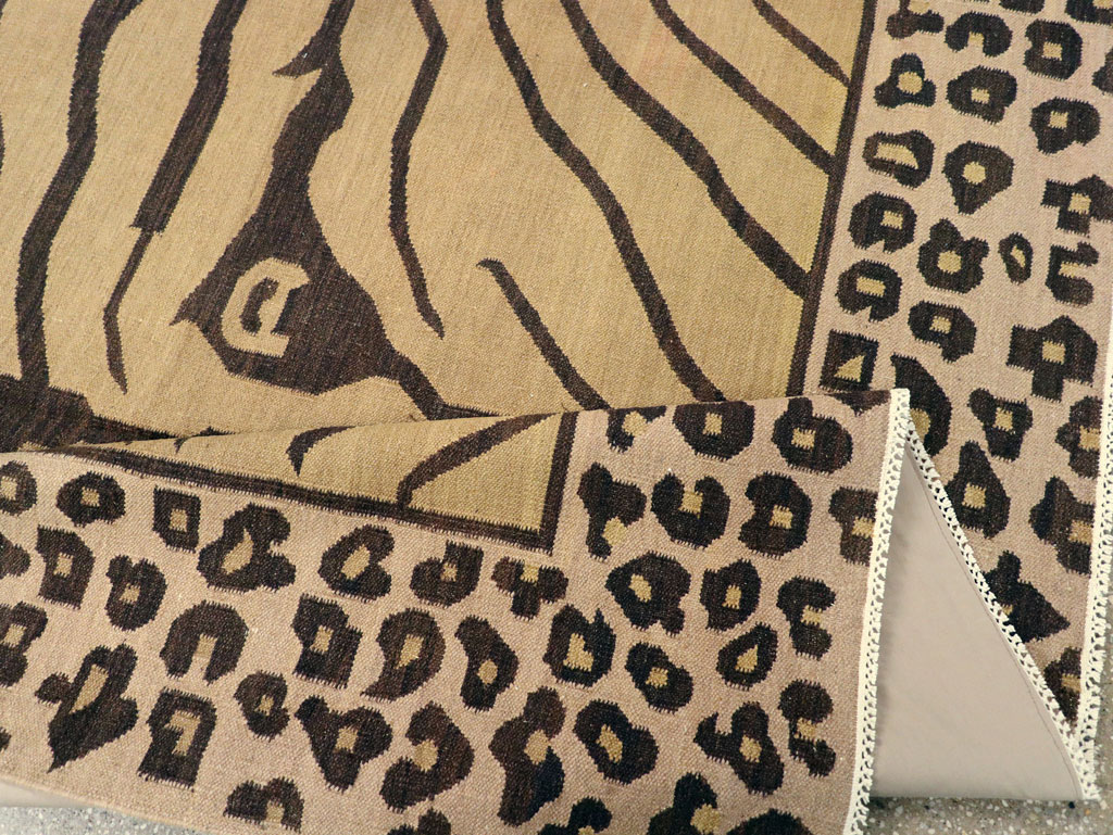 Modern Turkish Flatweave, No.31031 - Staging