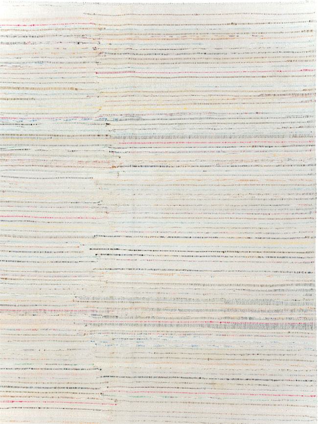 Vintage Turkish Flatweave Kilim Room Size Carpet, No.31033 - Staging