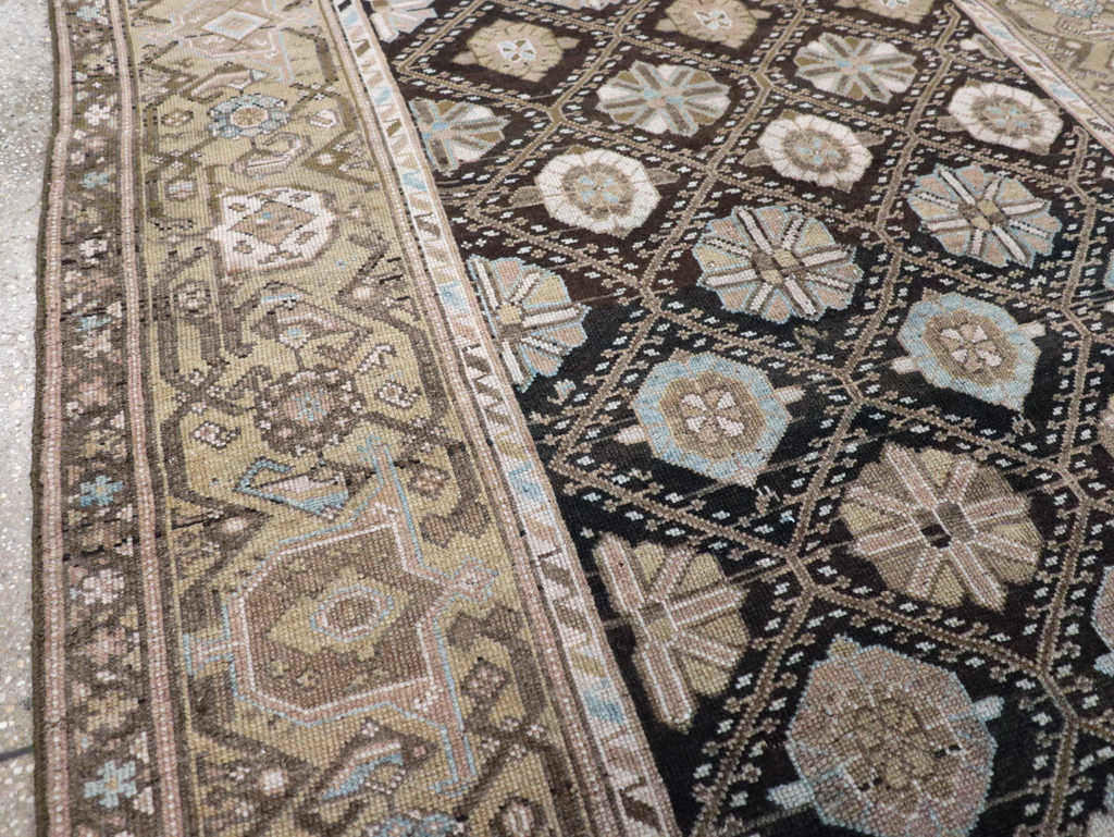 Antique Persian Kurd Gallery Rug, No.31038 - Staging